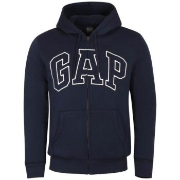 GAP V-GAP ARCH SHERPA FZ Férfi pulóver, sötétkék, méret kép