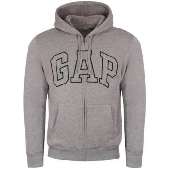 GAP V-GAP ARCH SHERPA FZ Férfi pulóver, szürke, méret kép