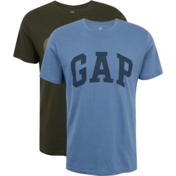 GAP V-INTX 2PK ARCH LOGO Férfi póló, khaki, méret kép