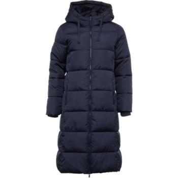 GAP V-MAXI LONG PUFFER LOGO Női télikabát, sötétkék, méret kép