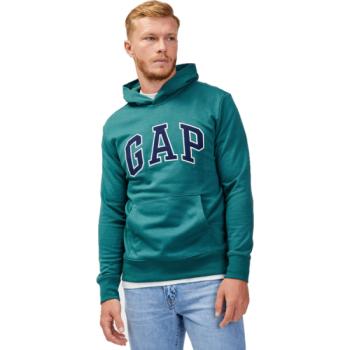 GAP XLS FT ARCH PO HD Férfi pulóver, türkiz, méret kép