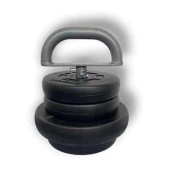 GazoFitness® Állítható Kettlebell 2,5kg + 5kg súlytárcsákból /Öss... kép