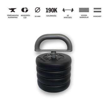 GazoFitness® Állítható Kettlebell /Össz 11,5 Kg/ kép