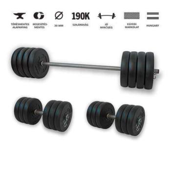 GazoFitness® Hardcore Szett 74 Kg kép