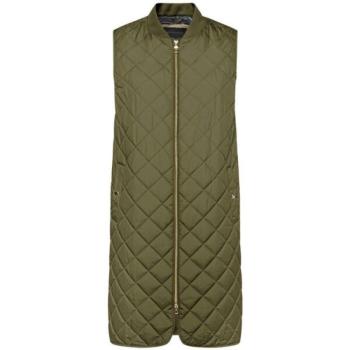 Geox W ASHEELY JACKET - SOFT DULL P Női mellény, khaki, méret kép