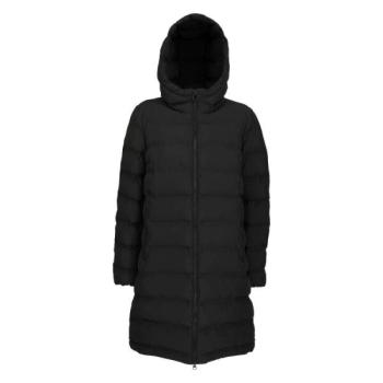 Geox W SPHERICA LONG PARK - WEAVED Női parka, fekete, méret kép