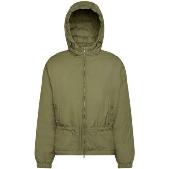 Geox W SPHERICA PARKA - RECYCLE PON Női kabát, khaki, méret kép