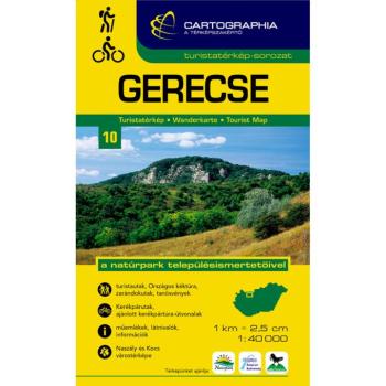 Gerecse turistatérkép Cartographia kép