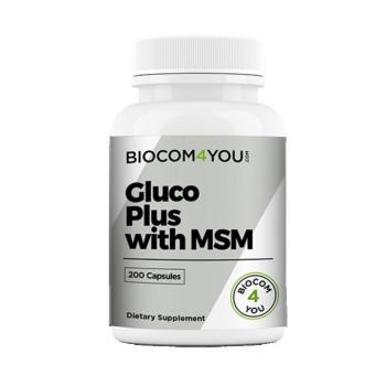 Gluco Plus with MSM kapszula 200 db - Biocom kép