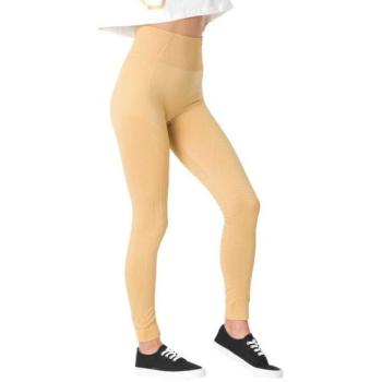 GOLDBEE BESEAMLESS Női legging, arany, méret kép