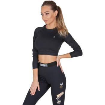 GOLDBEE CROP-TOP BECLASSIC Női crop top, fekete, méret kép