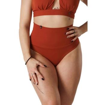 GOLDBEE SHAPEWEAR SWIMWEAR BOTTOMS Női karcsúsító bikini alsó, narancssárga, méret kép