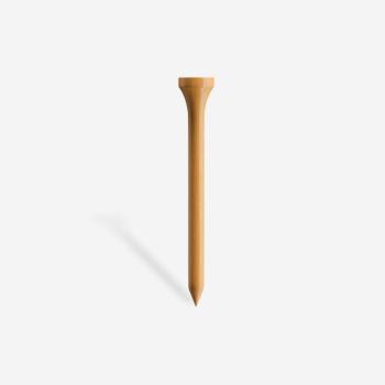 Golf tee, bambusz, 70 mm, 25 db - Inesis kép