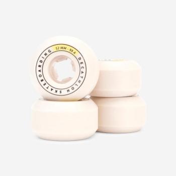 Gördeszka kerék, 52 mm 99A, 4 db, kúpos kialakítású, elefántcsont szín Decathlon kép