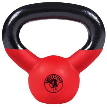 Gorilla Sports Kettlebell súlyzó gumírozott felület 2 kg kép