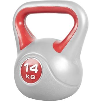 Gorilla Sports Kettlebell súlyzó vinil 14 kg piros kép