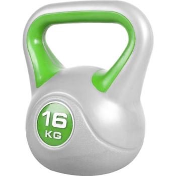 Gorilla Sports Kettlebell súlyzó vinil 16 kg világos zöld kép