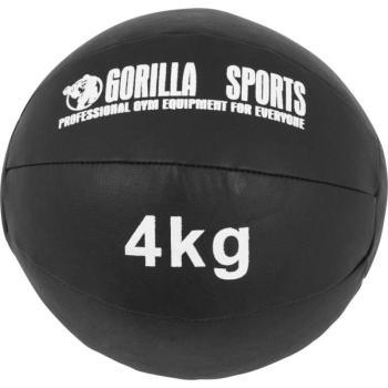 Gorilla Sports  Medicinlabda 4 kg fekete kép