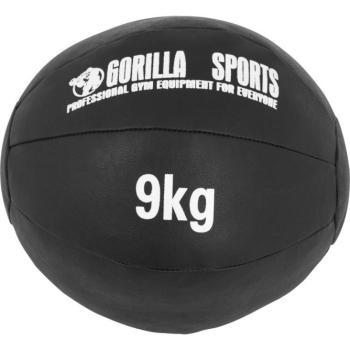 Gorilla Sports Medicinlabda fekete 9 kg kép