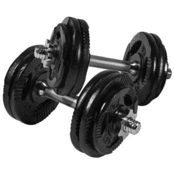 Gorilla Sports Öntöttvas súlyzó szett 30 kg 30 mm kép