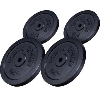 Gorilla Sports Súlytárcsa szett 2 x 10 kg 2 x 5 kg kép