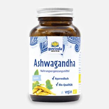 Govinda Ashwagandha energia, vitalitás, szex, 90 kapszula, 45 g, BIO kép