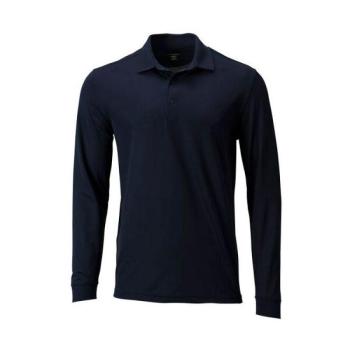 GREGNORMAN MEN INTERLOCK LONGSLEEVE POLO Férfi pólóing, sötétkék, méret kép