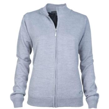 GREGNORMAN MERINO (50:50) LINED FULL-ZIP Női pulóver, szürke, méret kép