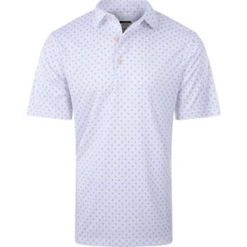 GREGNORMAN ML 75 TEE PRINT POLO Férfi golf pólóing, fehér, méret kép