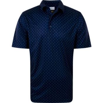 GREGNORMAN ML 75 TEE PRINT POLO Férfi golf pólóing, sötétkék, méret kép