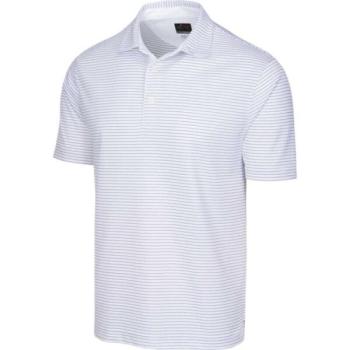 GREGNORMAN PROTEK ML75 STRIPE POLO Férfi golf galléros póló, fehér, méret kép