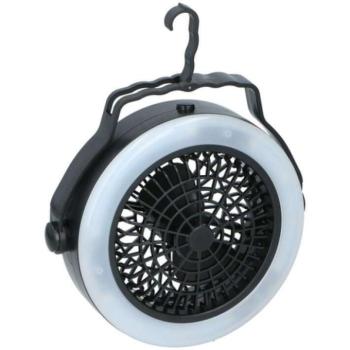 Grundig 2in1 Kemping lámpa és ventilátor 12 Led kép