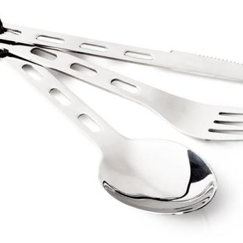 GSI Outdoors Stainless 3 pc. Ring Cutlery kép