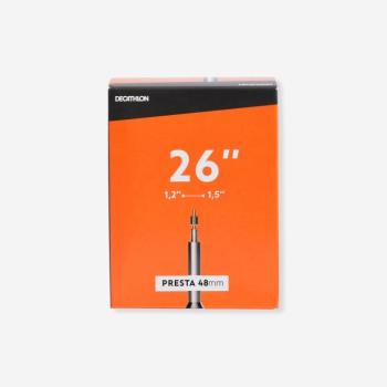 Gumibelső 26x1,2-1,5, 48 mm-es Presta szeleppel Decathlon kép
