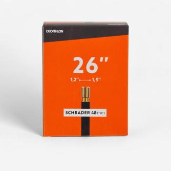 Gumibelső, 26X1,2/1,5 mm hosszú auto szeleppel Decathlon kép