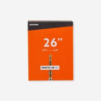 Gumibelső 26x1,7/2,2-1,5, 48 mm-es Presta szeleppel Decathlon kép