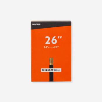 Gumibelső 26x2,2/2,5 autó szeleppel 48 mm Decathlon kép