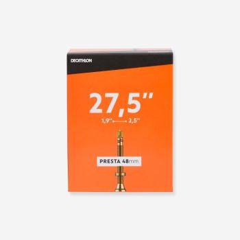 Gumibelső 27,5x1,9/2,5 Presta szeleppel 48 mm Decathlon kép