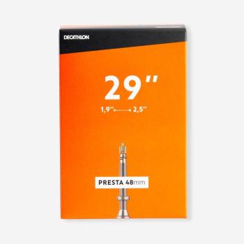 Gumibelső 29x1,9/2,5, 48 mm-es Presta szeleppel Decathlon kép