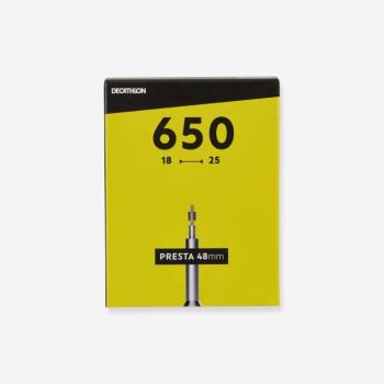 Gumibelső 650X18/25, 48 mm-es Presta szeleppel Decathlon kép