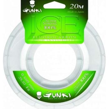 Gunki fluorocarbone zsinór ice 20m 0,86mm kép