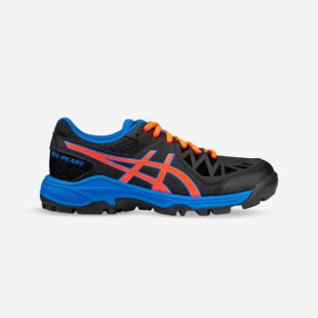 Gyerek cipő gyeplabdához Gel Peak, nagy intenzitású játékhoz, fekete Asics kép