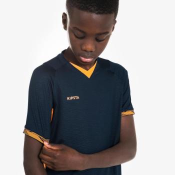 Gyerek futballmez, rövid ujjú - CLR Kipsta kép