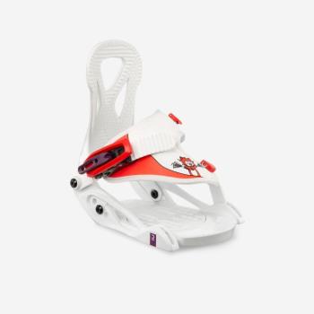Gyerek gyors snowboard kötés, Faky XS, fehér, piros Dreamscape kép