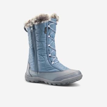 Gyerek hótaposó, cipzáras, meleg, vízhatlan, 30-38-as méret - SH500 Quechua kép