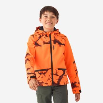 Gyerek softshell kabát SG500, fluo Solognac kép