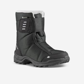 Gyerek túra hótaposó, tépőzáras, vízhatlan, 24-38-as méret - SH100 Mid Quechua kép