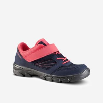 Gyerek túracipő, tépőzáras, 24-34-es méret - MH100 Quechua kép