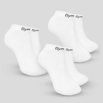 GymBeam 3Pack bokazokni White kép