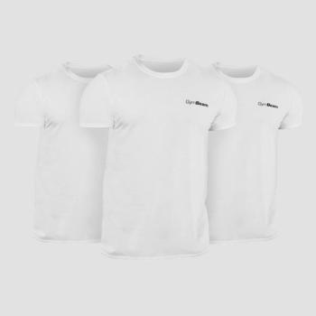 GymBeam Basic póló 3Pack White kép
